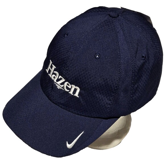 Nike Golf Hat Dri-FIT Hat Heritage86 One Size Navy Blue 247077-451 Hazen NEW NWT - Picture 1 of 12